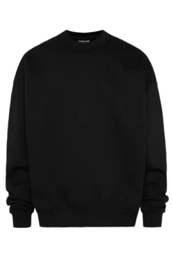 AD-AM Sweatshirt Oversized Unisex black