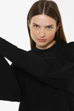 AD-AM Sweatshirt Oversized Unisex black