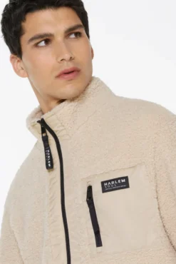 AT-LANTA Teddyfleecejacke wool