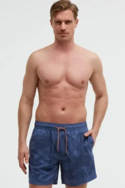 Badehose mit Wasser aktiviertem Design harbour blue