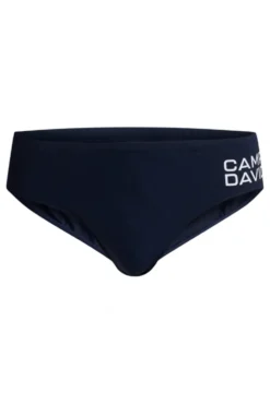 Badeslip mit Logo Print blue navy