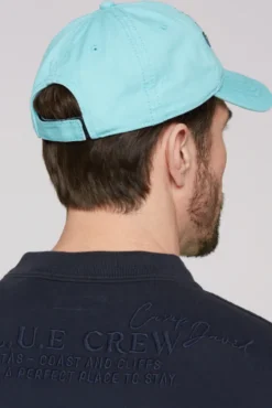 Base Cap mit Logo Artwork fresh aqua