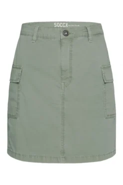 Basic Cargo Rock mit Klappentaschen faded olive
