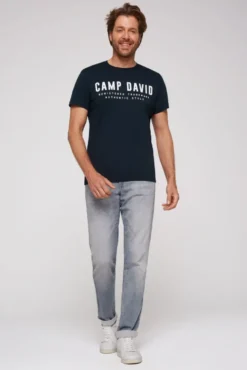 Basic Logo T-Shirt blue navy