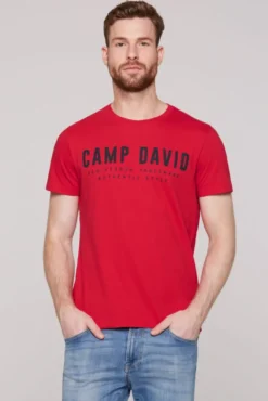 Basic Logo T-Shirt red