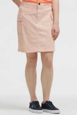 Basic Rock im Cargo-Stil milky beige