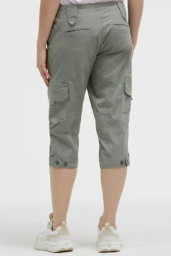 Basic Skaterhose mit Beintaschen faded olive