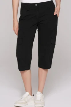 Basic Skater-Shorts mit Beintaschen black | XL