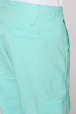Basic Skater-Shorts mit Beintaschen aqua splash