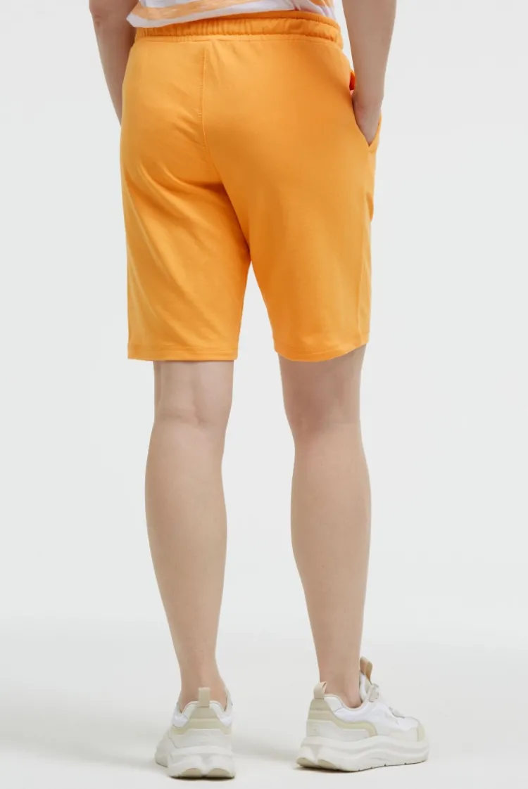 Basic Sweatshorts mit Logo Print fresh mango