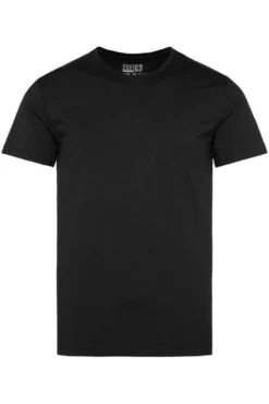 Basic T-Shirt mit Rundhalsausschnitt black