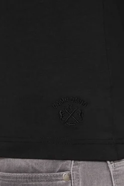 Basic T-Shirt mit Rundhalsausschnitt black