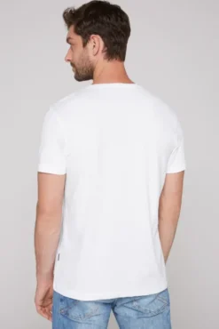 Basic T-Shirt Rundhals 2er-Pack opticwhite