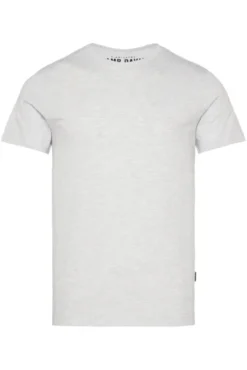 Basic T-Shirt Rundhals 2er-Pack grey melange