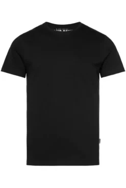 Basic T-Shirt Rundhals 2er-Pack black