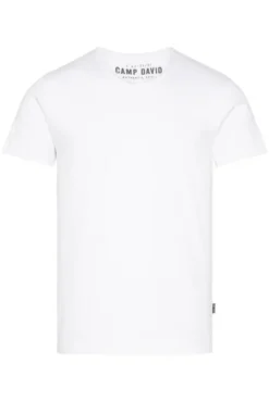 Basic T-Shirt V-Neck 2er-Pack opticwhite
