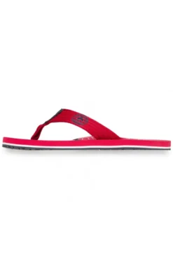 Beach Sandale mit Logo-Design nautical red