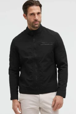 Übergangsjacke im Biker-Stil black