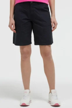Bermudashorts mit Zip Fly blue navy