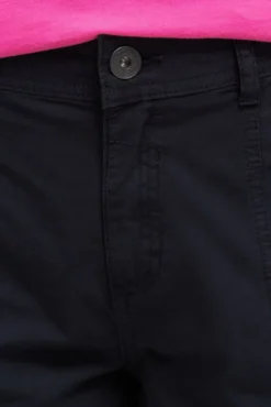 Bermudashorts mit Zip Fly blue navy