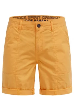 Bermudashorts mit Zip Fly fresh mango