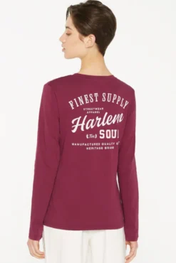 BREN-DA Longsleeve Printed grape | XS