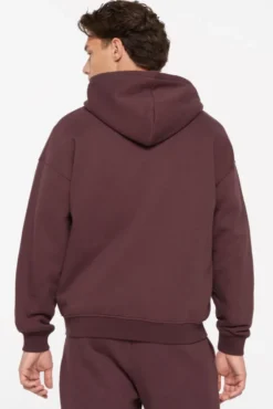 BRU-NO Hoodie Jacket Unisex cranberry juice
