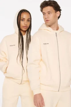 BRU-NO Hoodie Jacket Unisex cream