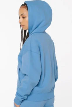BRU-NO Hoodie Jacket Unisex electric sky