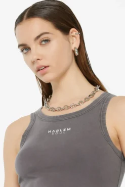 CAN-DICE Rib Top mit Logo asphalt