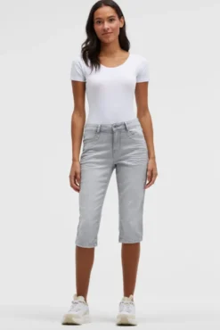 Capri Jeans CH:AR Comfort Fit light grey printed jogg