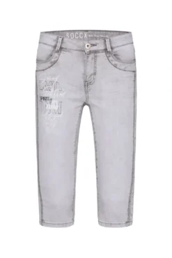 Capri Jeans CH:AR Comfort Fit light grey printed
