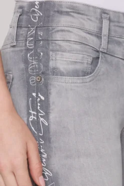 Capri Jeans KA:RA Regular Fit grey print