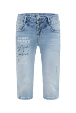 Capri Jeans LY:IA Regular Fit salt blue print