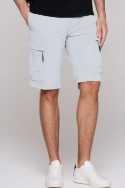 Cargo Shorts aus Ripstop-Nylon smokey mint