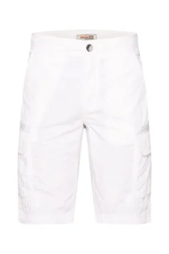 Cargo Shorts mit Logo-Tapes opticwhite