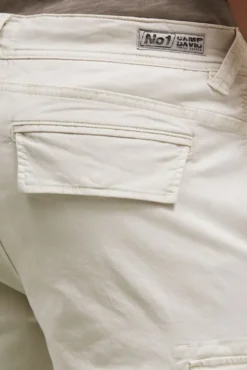 Cargo Shorts mit Prints im Used Look kitt