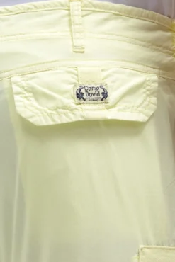 Cargo Shorts mit tonigen Tapes lemon juice