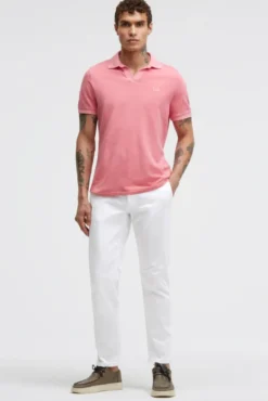 Chinohose aus Twill opticwhite