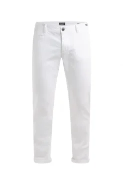 Chinohose aus Twill opticwhite