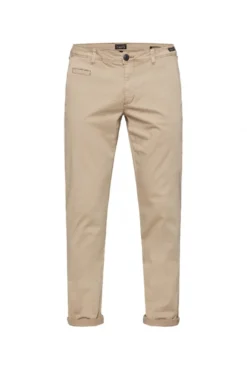 Chinohose aus Twill tan