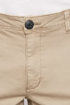 Chinohose aus Twill tan