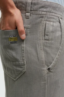 Chino Shorts mit Used-Waschung rock ridge