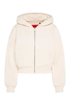 DAR-LA Hoodie Jacket cropped ecru