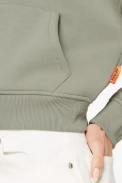 DAR-LA Hoodie Jacket cropped sage