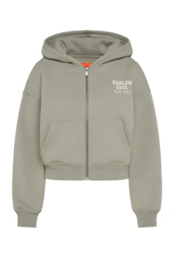 DAR-LA Hoodie Jacket cropped sage