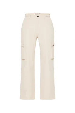 DE-YN Nylon Cargo Pants antique