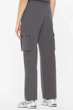 DE-YN Nylon Cargo Pants asphalt