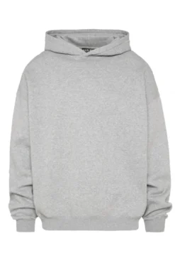 ELY-AS Hoodie Oversized Unisex grey melange