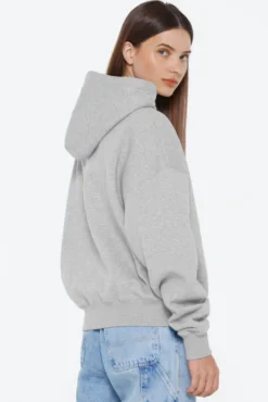 ELY-AS Hoodie Oversized Unisex grey melange